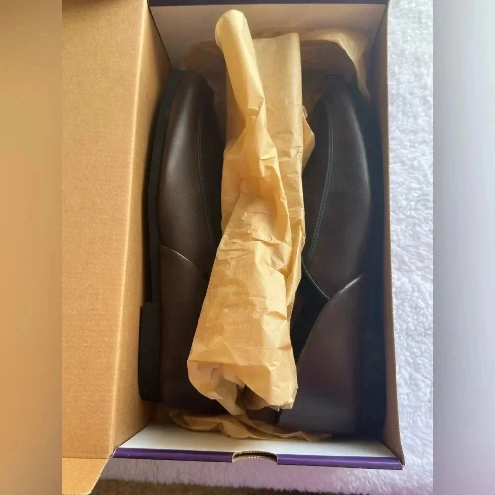 Dark Brown Hush Puppies Slippers - Picture 3 of 4